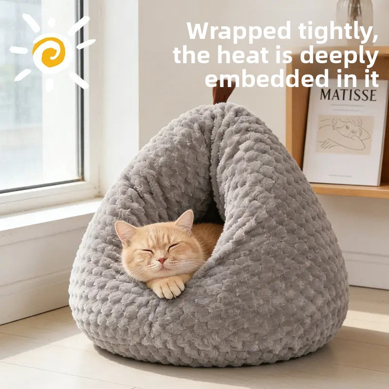 Enclosed Warm Cat Sleeping Bed