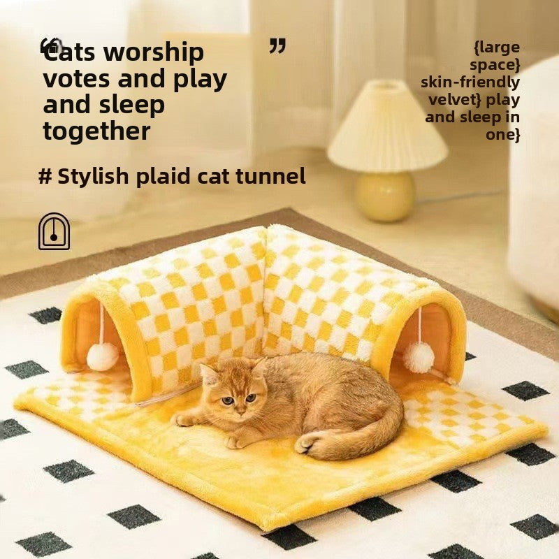 Pet Bed Tunnel